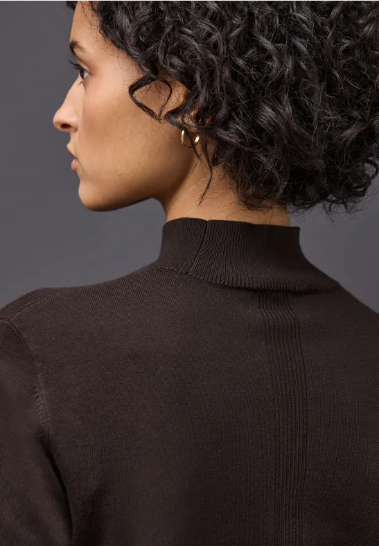 Pulóver čokoláda Street One 