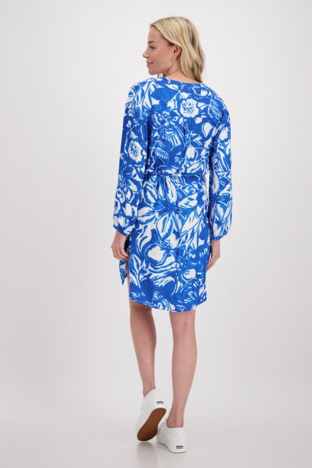 Šaty modrá-kvet Monari 