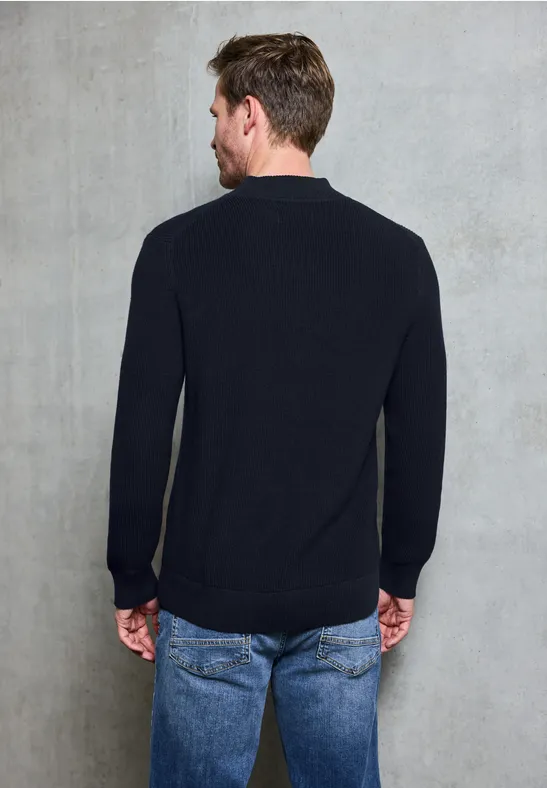 Polorolák modrá Street One