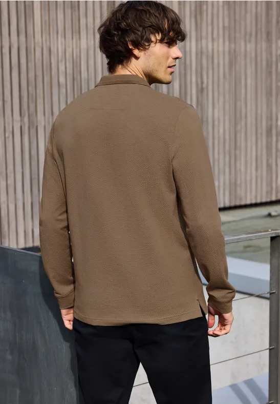 Polokošeľa hnedá Street One