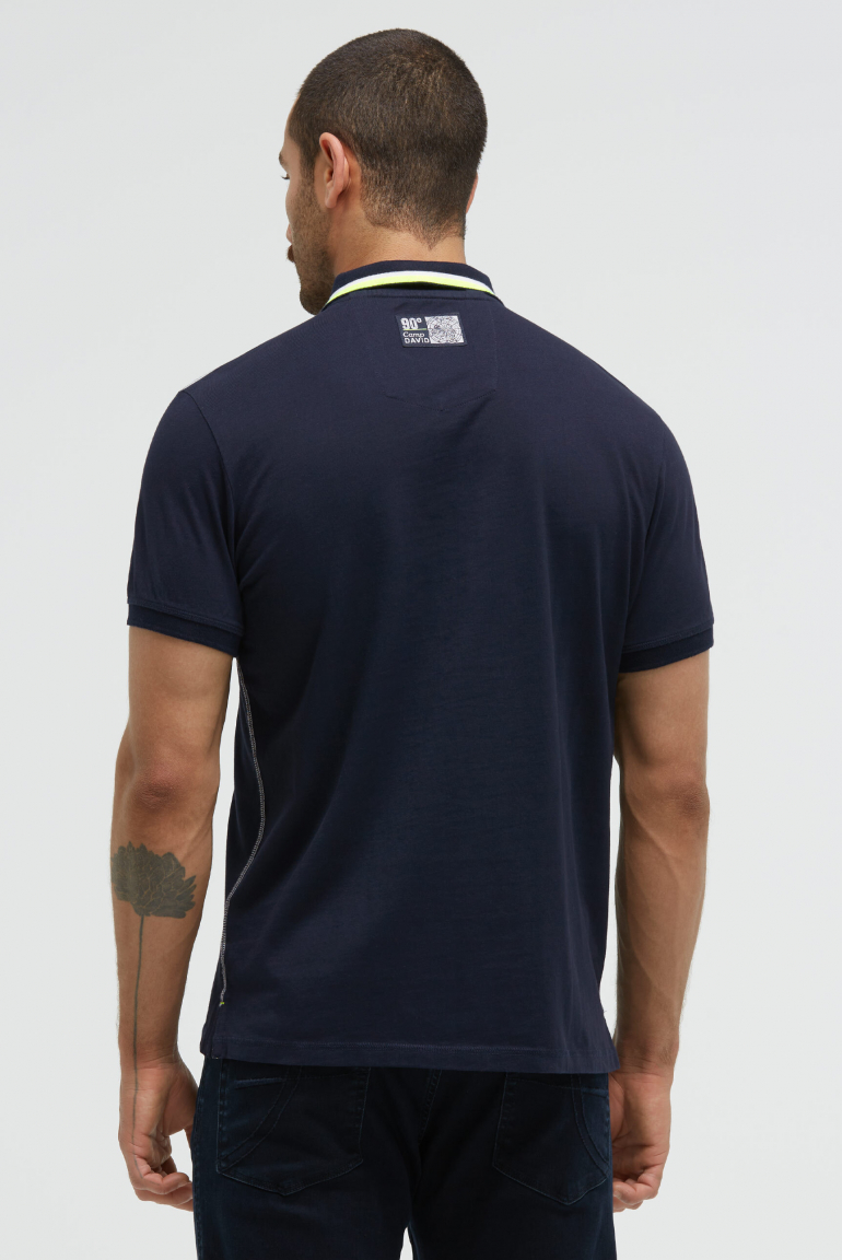 Polokošeľa modrá Camp David