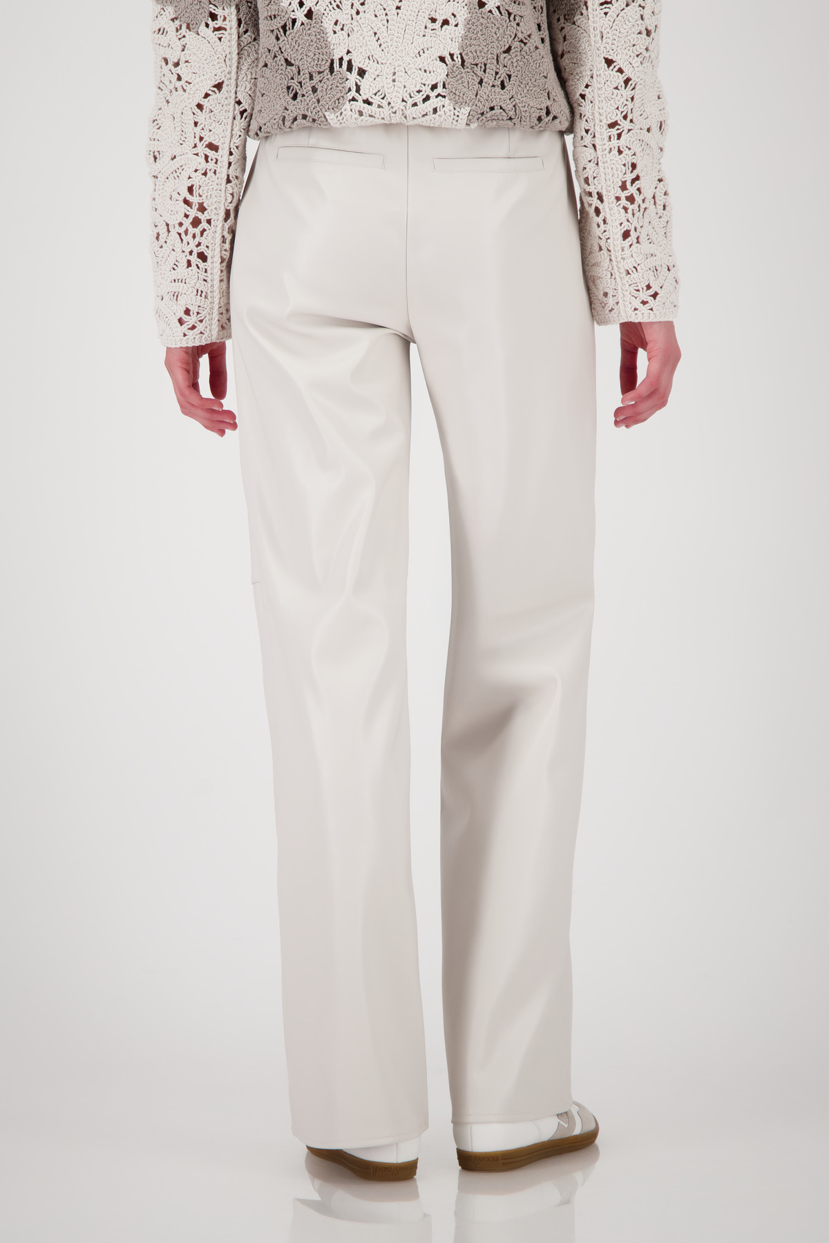 Nohavice kož. mliečne Monari