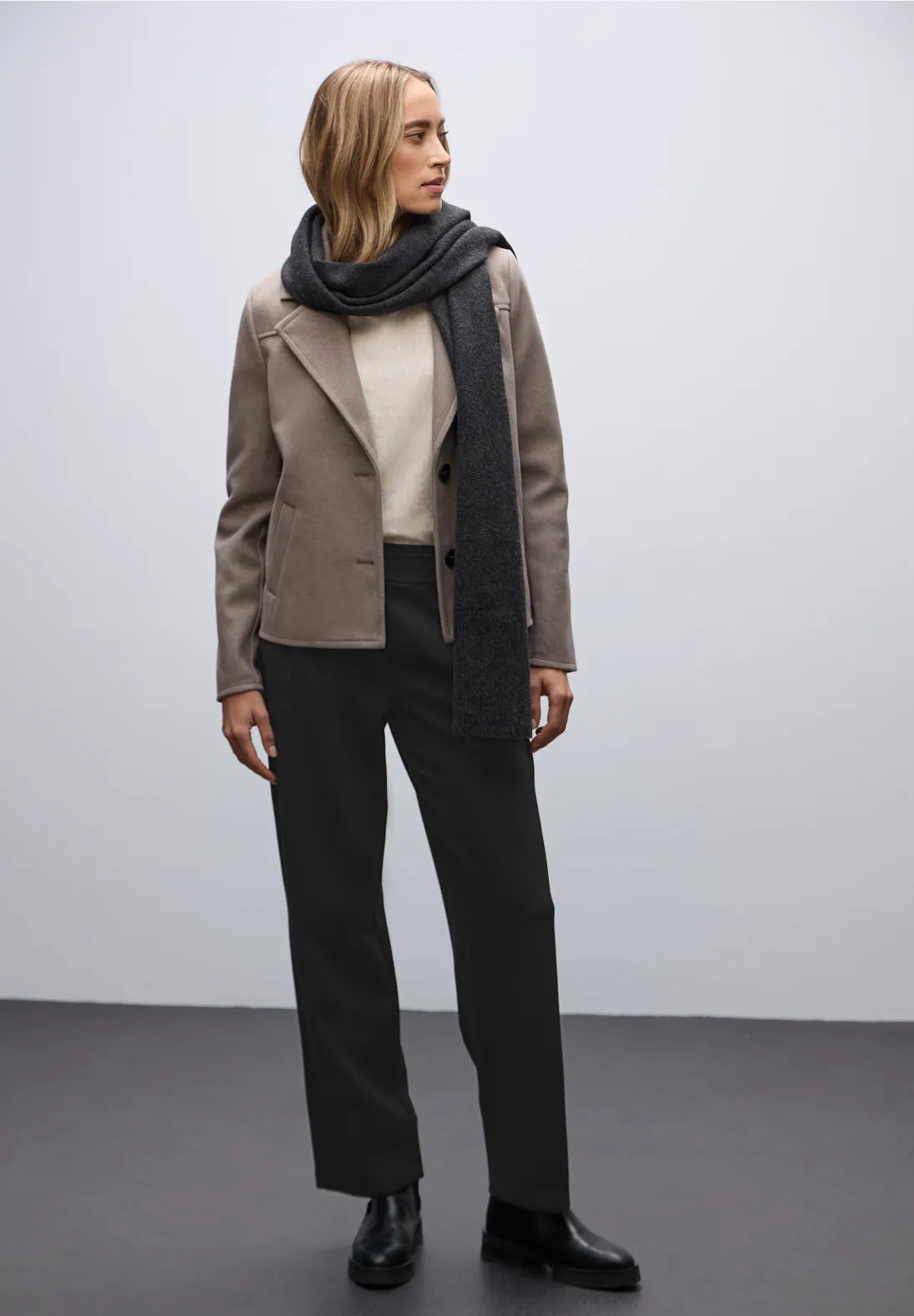 Nohavice čierna Street One  Nohavice čierna Street One