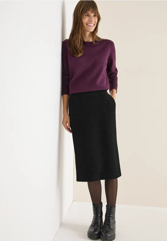 Sukňa čierna Cecil Sukňa čierna Cecil