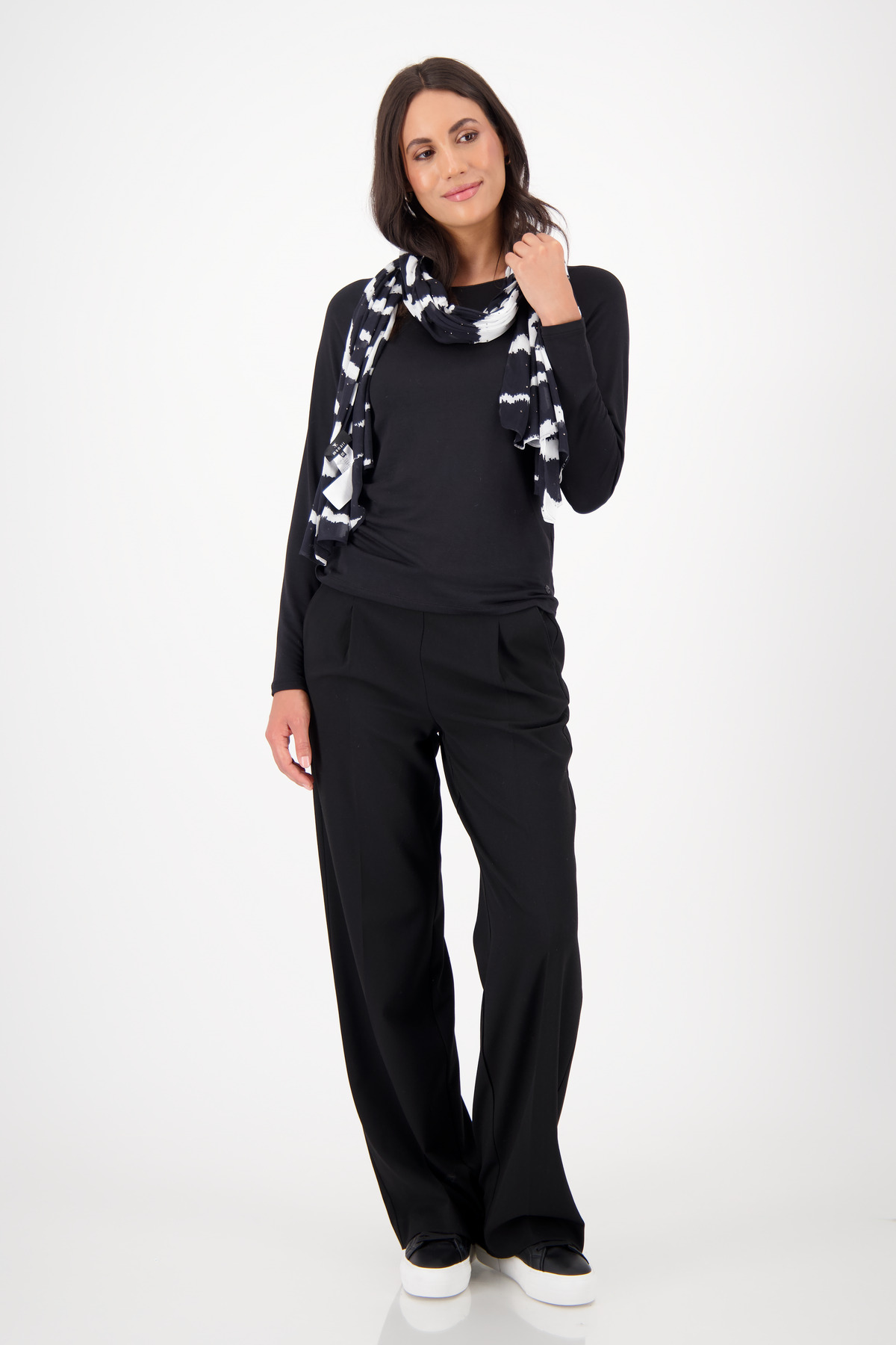 Šál čierno-biely Monari Šál čierno-biely Monari