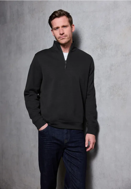 Mikina čierna Street One