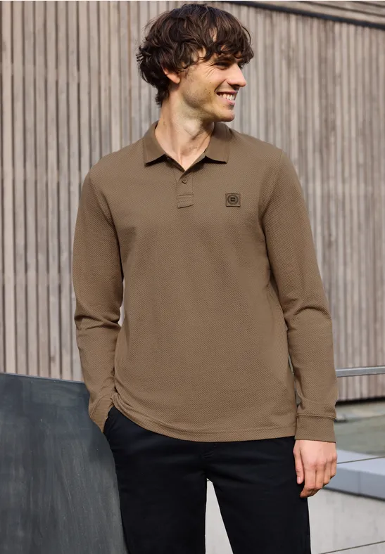 Polokošeľa hnedá Street One