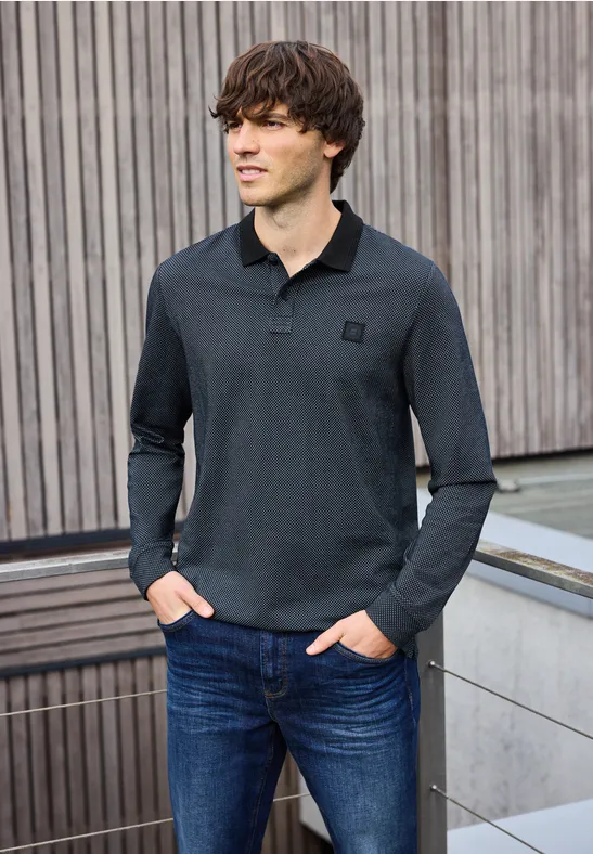 Polokošeľa modrá Street One