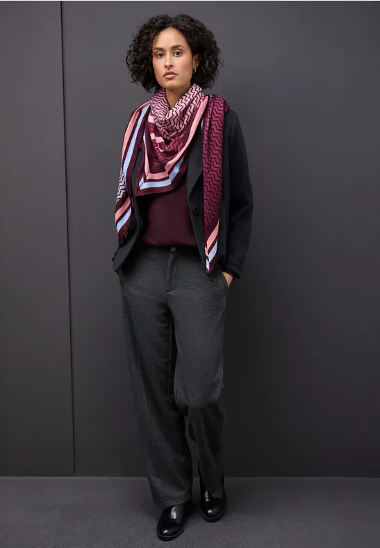 Šatka bordová Street One