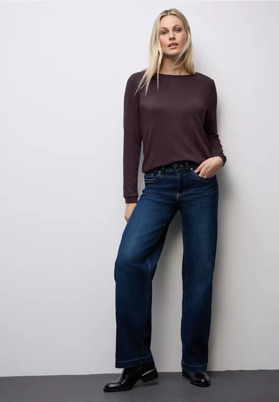 Top bordová Street One 