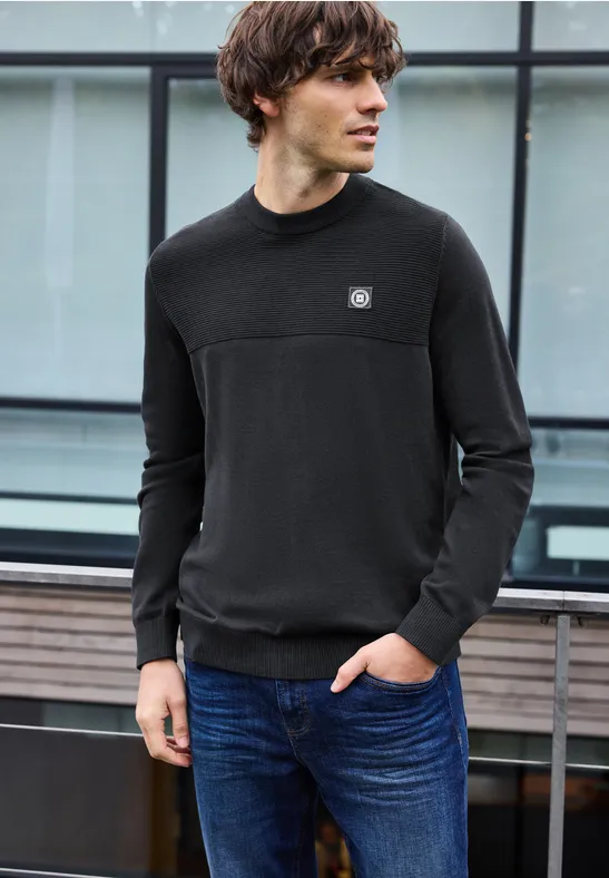 Pulóver čierna Street One