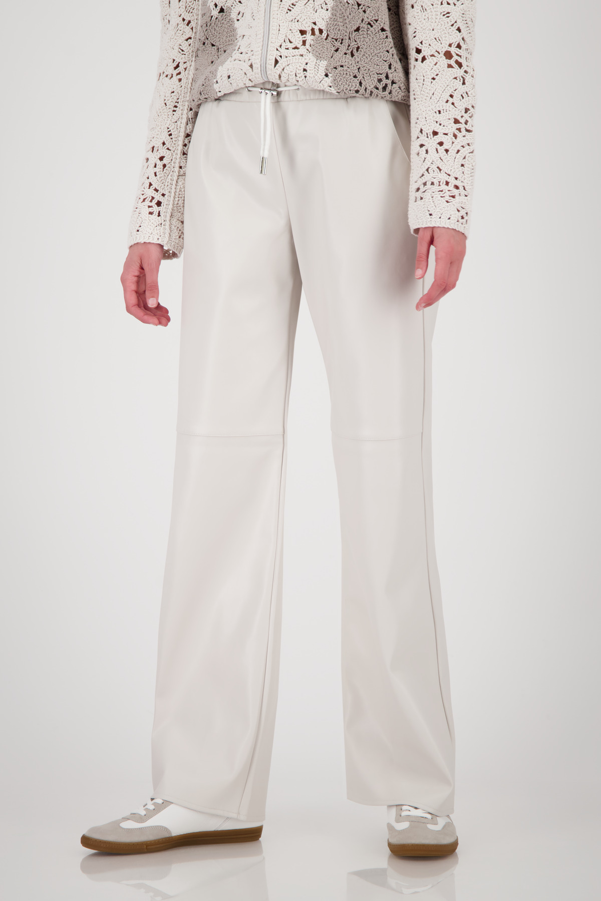 Nohavice kož. mliečne Monari