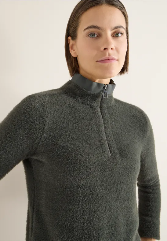Mikina khaki Cecil 