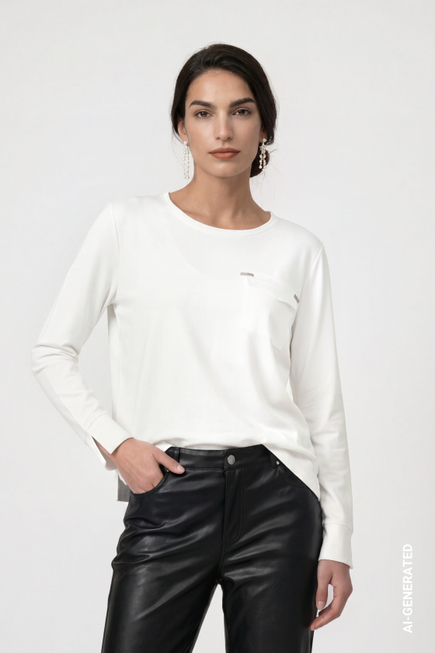 Top biely Monari