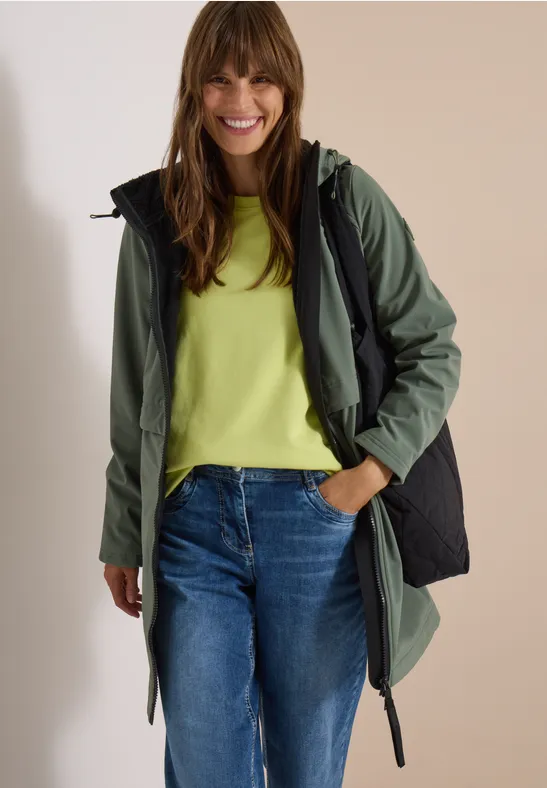 Kabát khaki Cecil