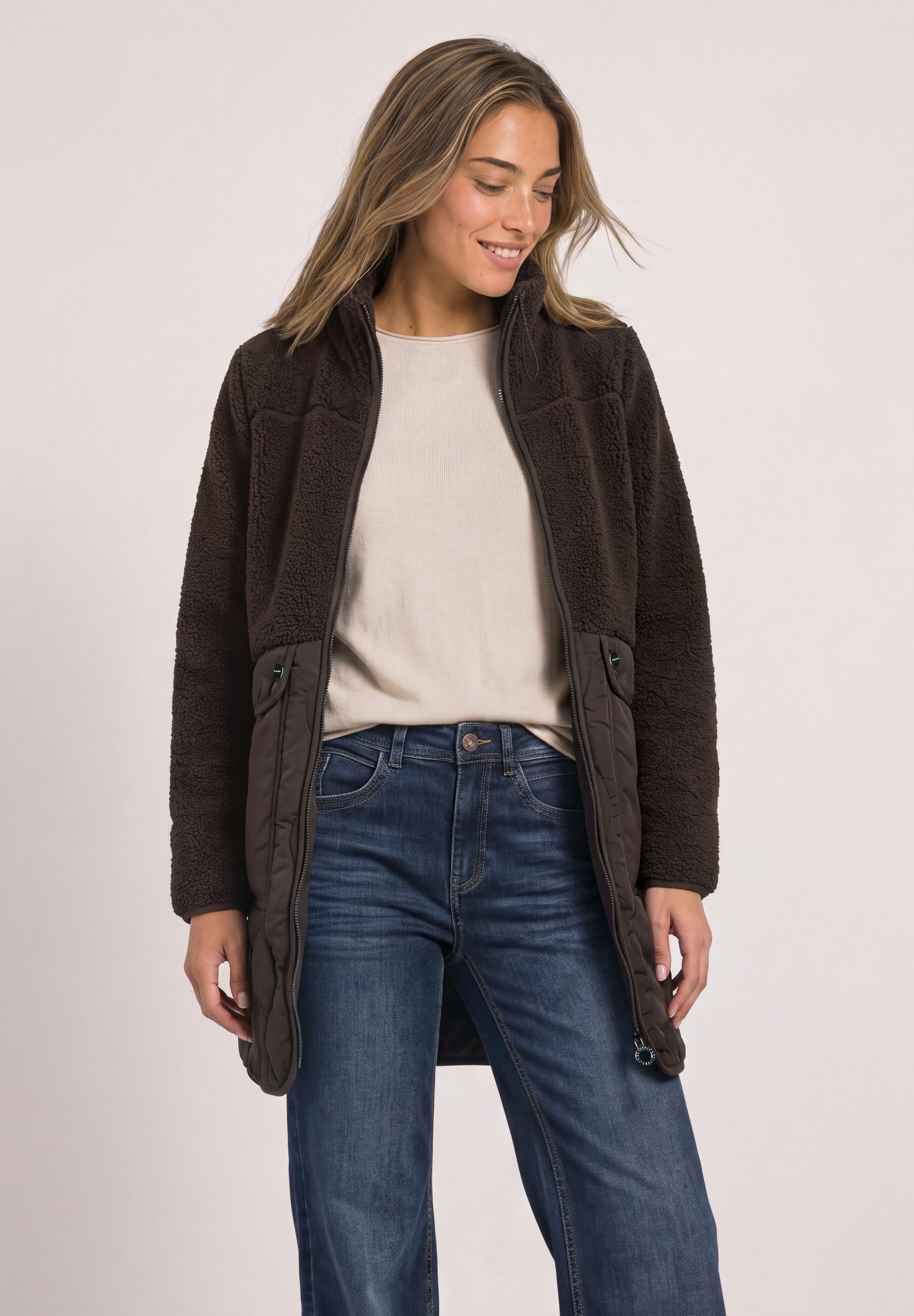 Kabát hnedý Monari