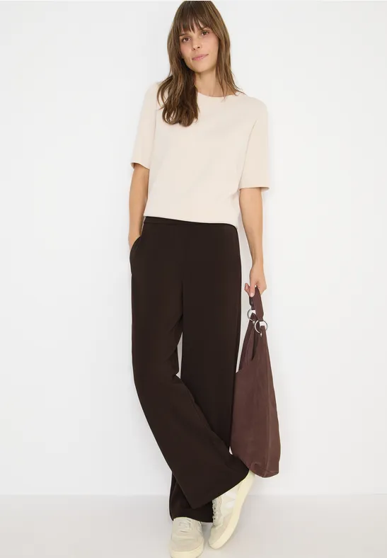 Nohavice hnedá Cecil