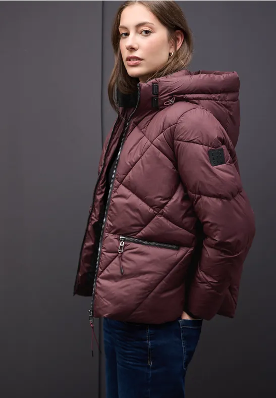 Bunda bordová Street One