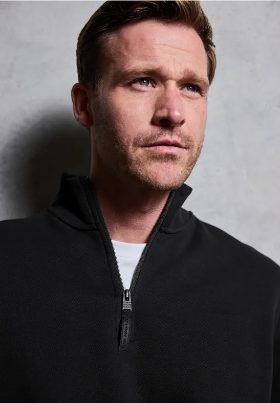 Mikina čierna Street One