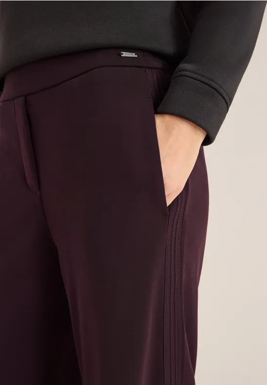 Nohavice bordová Cecil