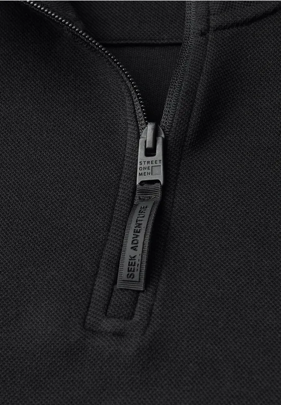 Mikina čierna Street One