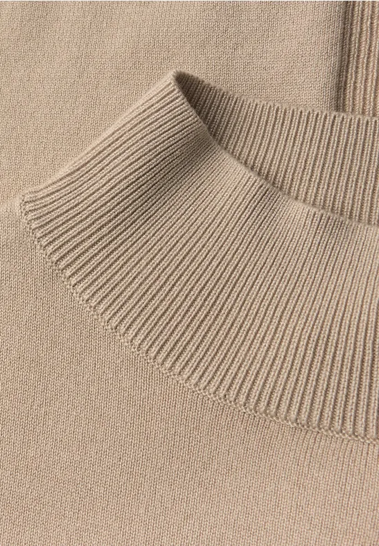 Pulóver béž Street One