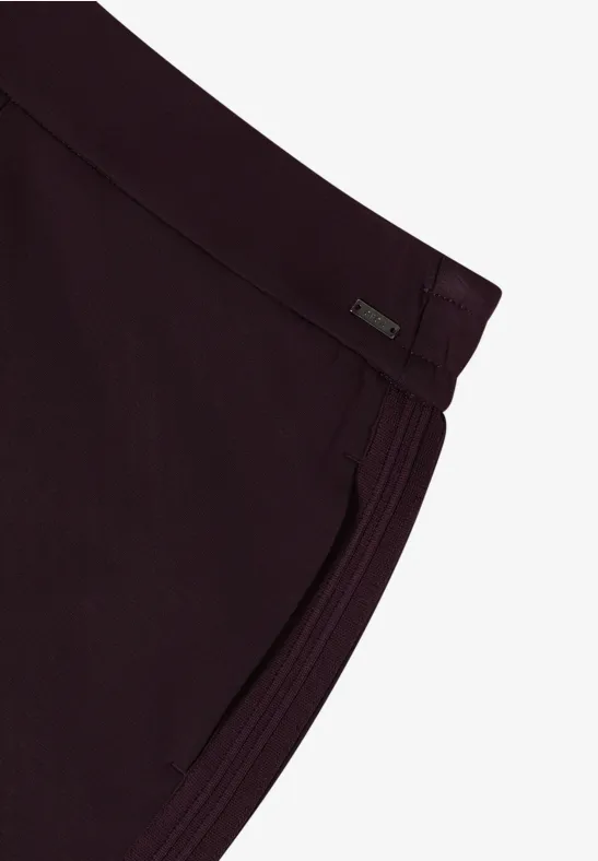Nohavice bordová Cecil