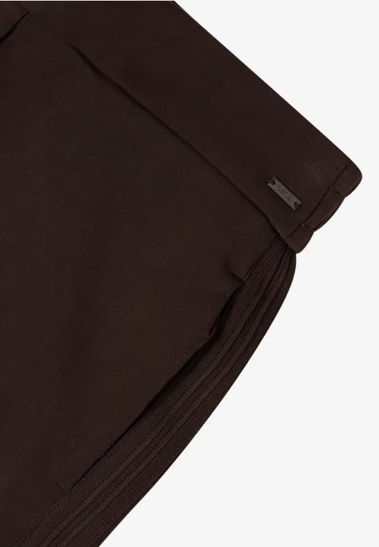 Nohavice hnedá Cecil