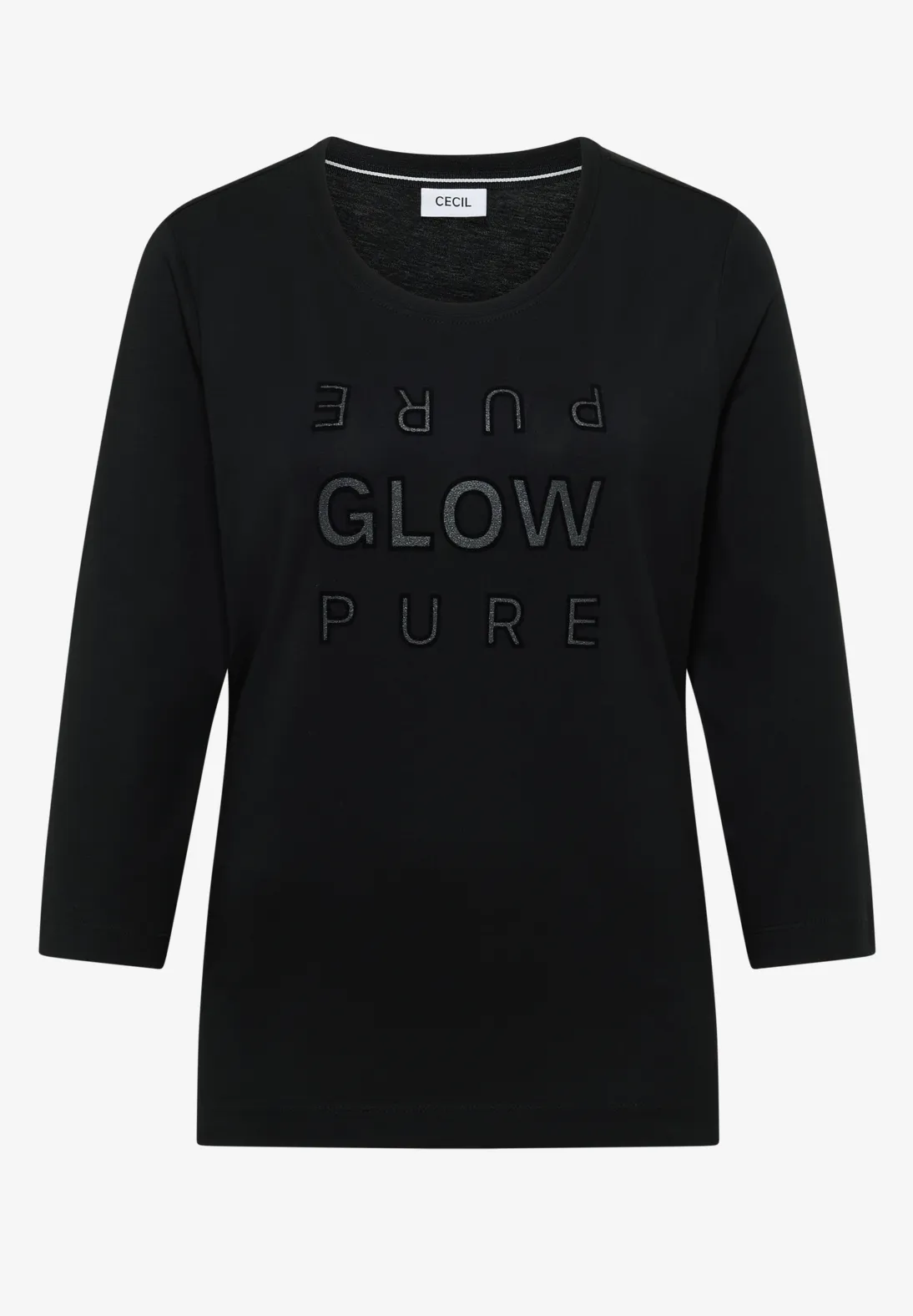 Tričko čierne Cecil