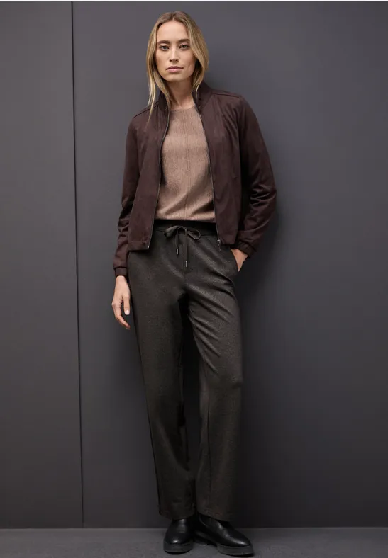 Nohavice hnedá Street One